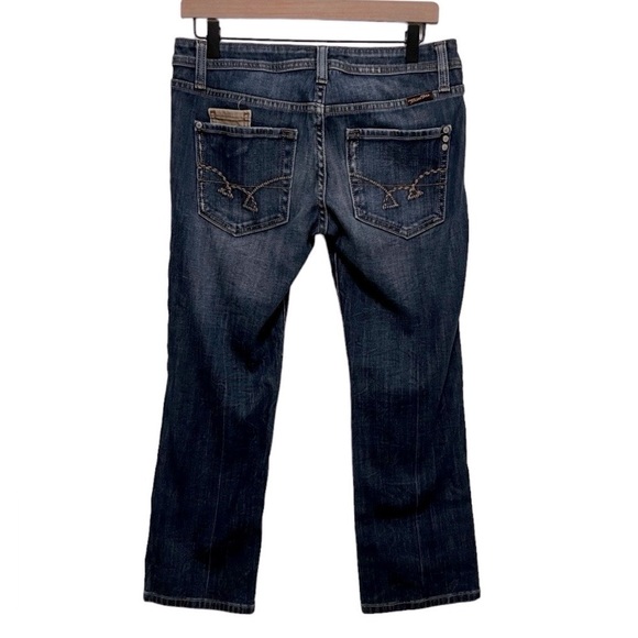 MISS ME Y2K Low Rise Cropped Capri Jeans Size 28 - Picture 4 of 16